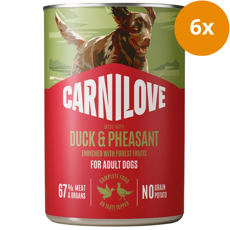 Carnilove Dog Dose Paté Adult Duck & Pheasant 400 g