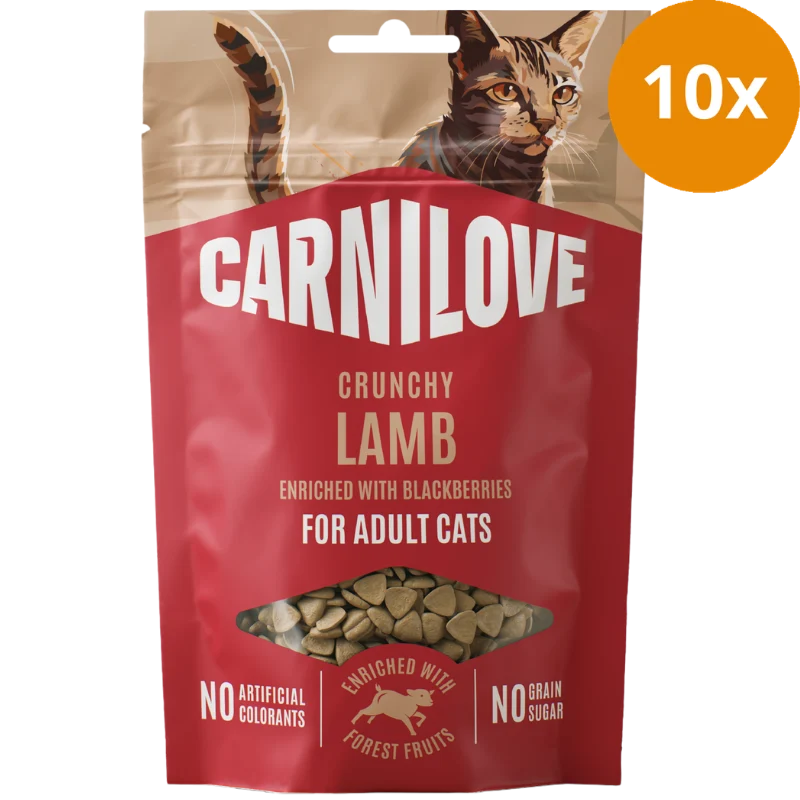 Carnilove Cat Snack Crunchy Lamb + Blackberries 50 g