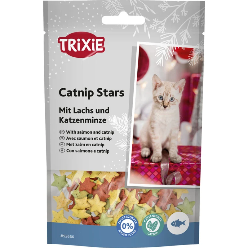 Xmas Weihnachts Catnip Stars Snack für Katzen