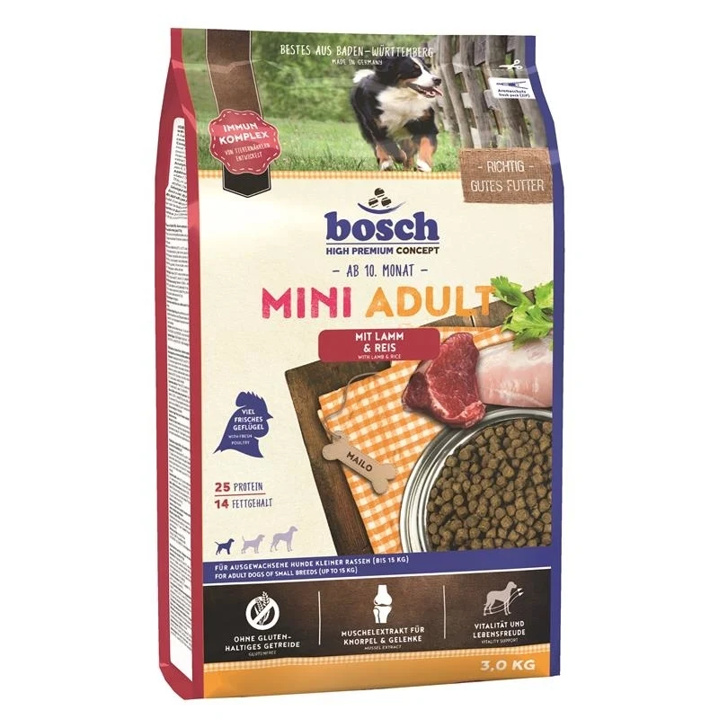 Bosch Adult Mini Lamm & Reis Hundefutter