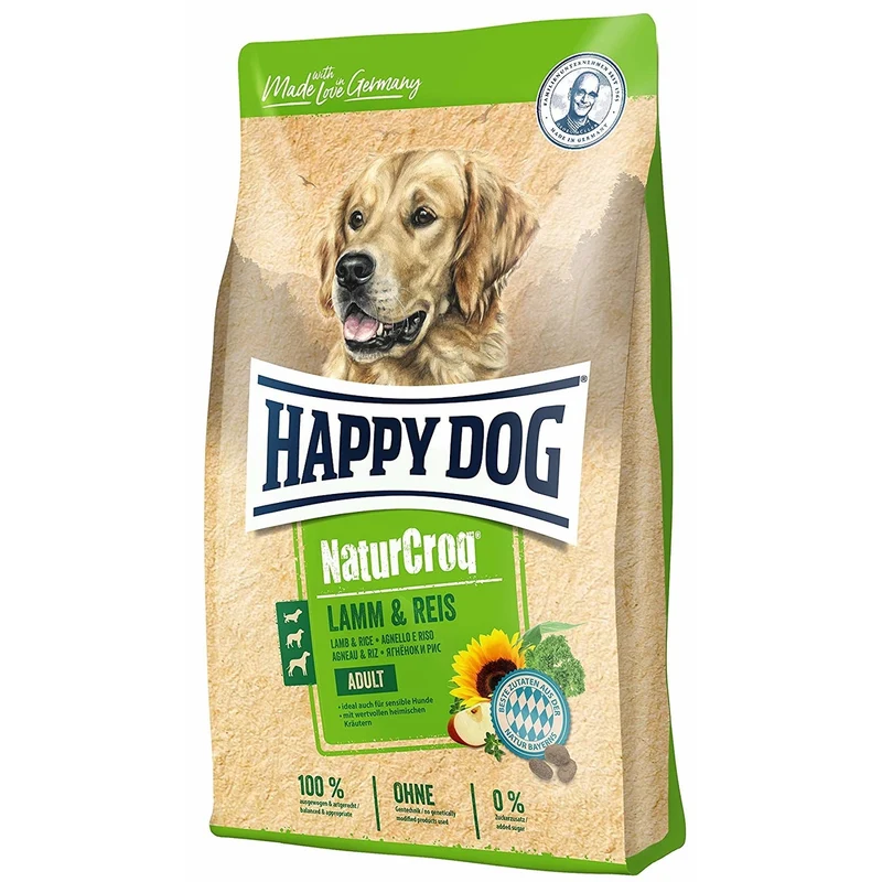 Happy Dog Naturcroq Lamm Reis Hundefutter