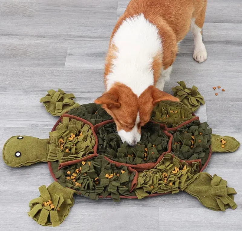 Turtle Dog Snuffle Mat
