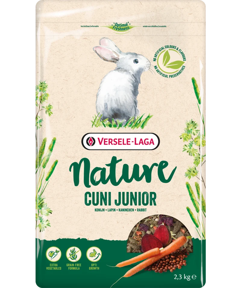 Versele-Laga Nature Cuni Junior, 2,3 kg
