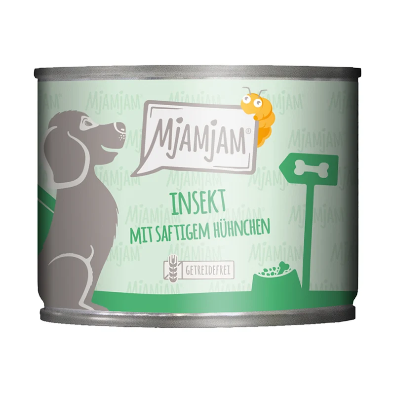 MjAMjAM Insekt mit saftigem Hühnchen