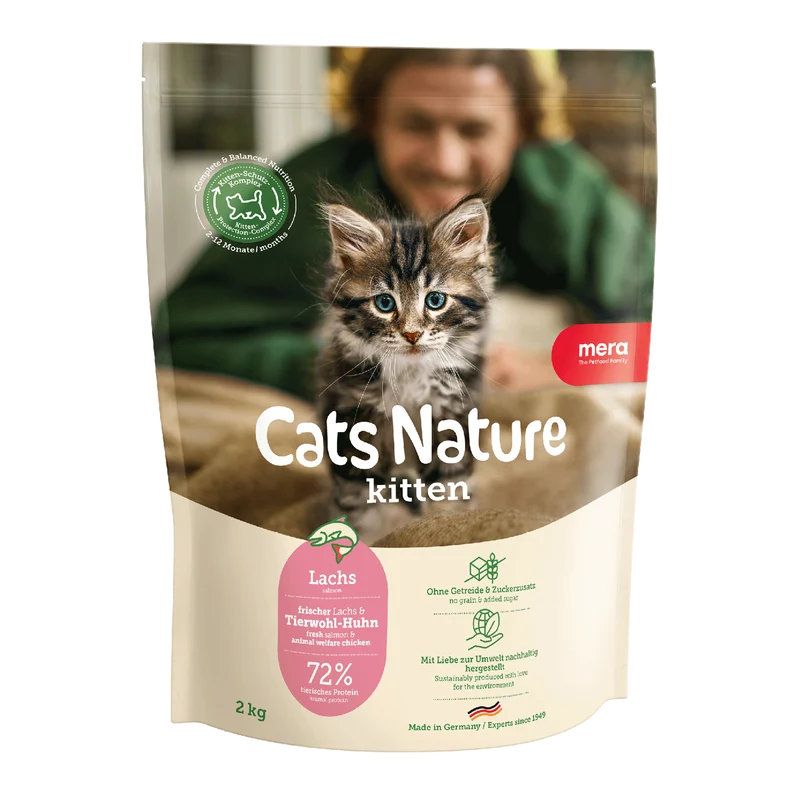 Kitten Lachs Trockenfutter