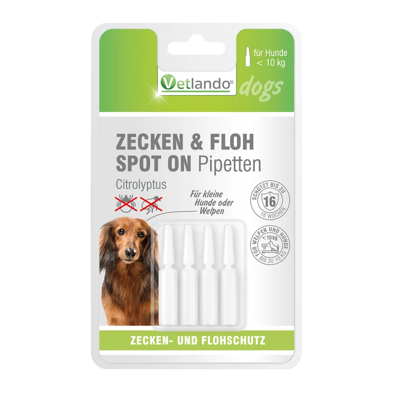 Citrolyptus Zecken- & Floh Spot On Pipetten für Hunde