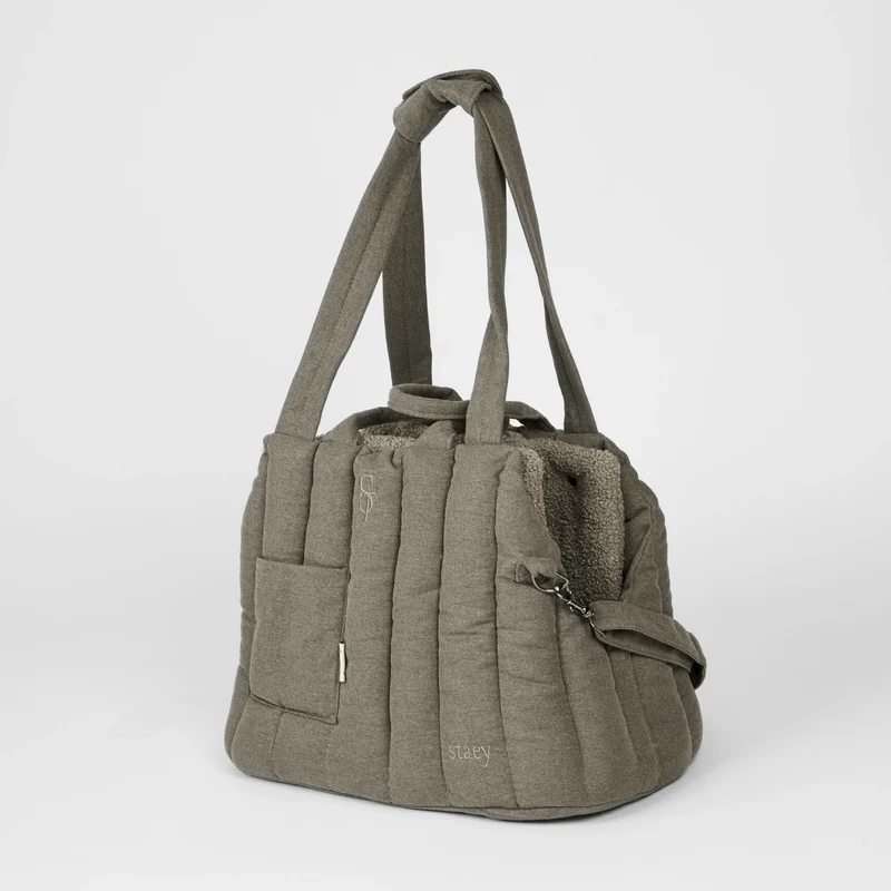 Hundetragetasche Ella Taupe