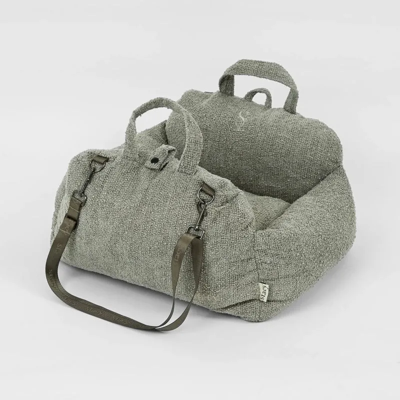 Hundeautositz Tova 2-in-1 Oat Bouclé