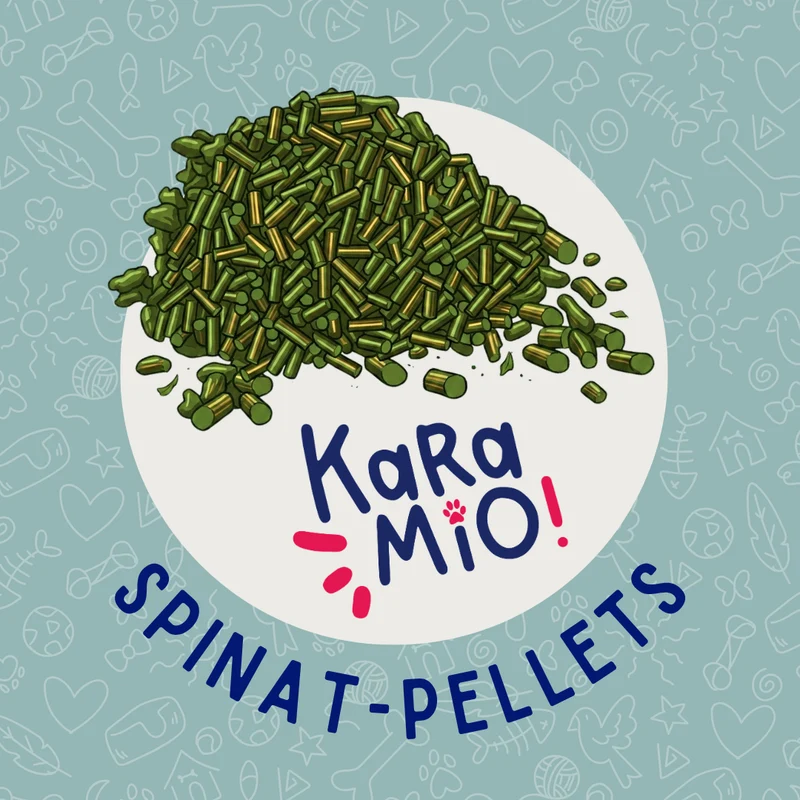 Karamio Spinat-Pellets für Hunde