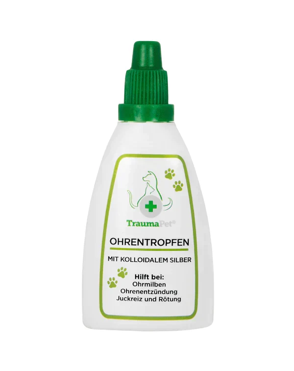 Ohrentropfen mit kolloidalem Silber für Hunde