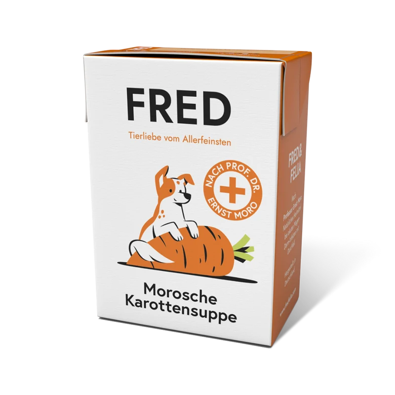 FRED Morosche Karottensuppe – Ergänzungsfutter für Hunde bei Durchfall