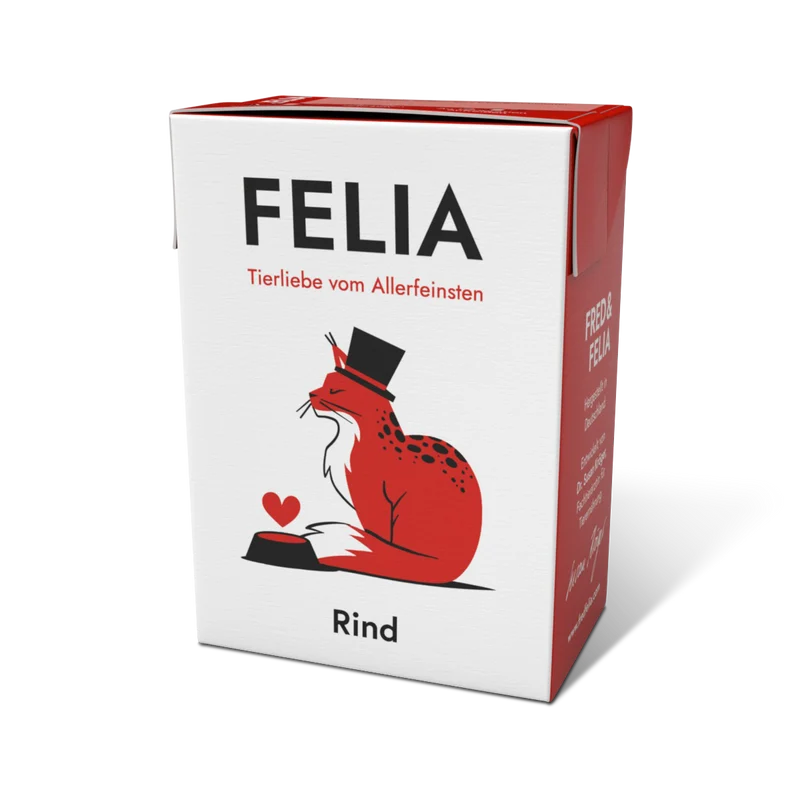 FELIA Rind – Alleinfutter für ausgewachsene Katzen
