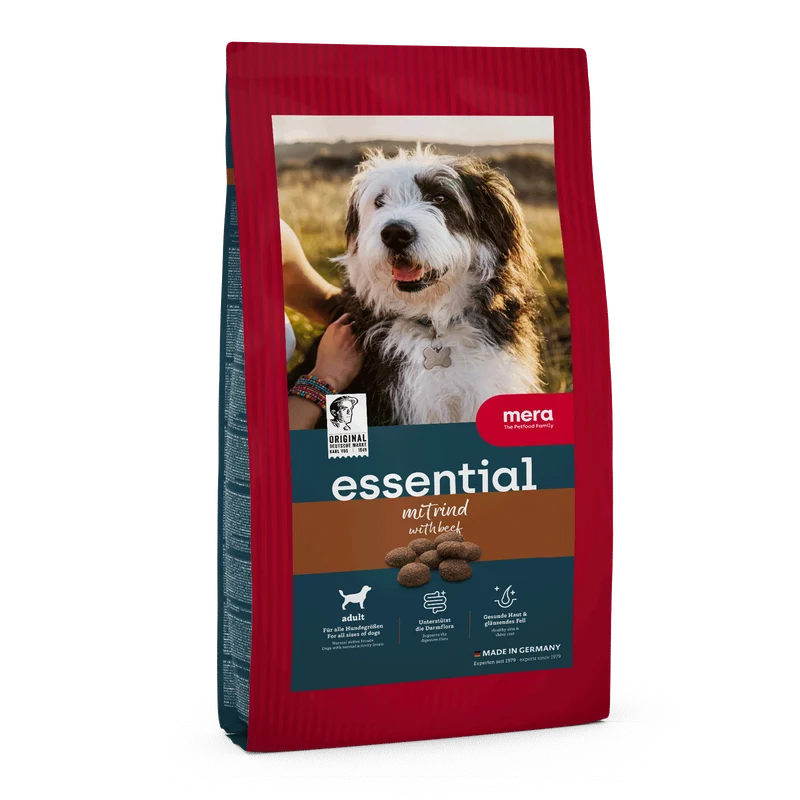 Trockenfutter mit Rind