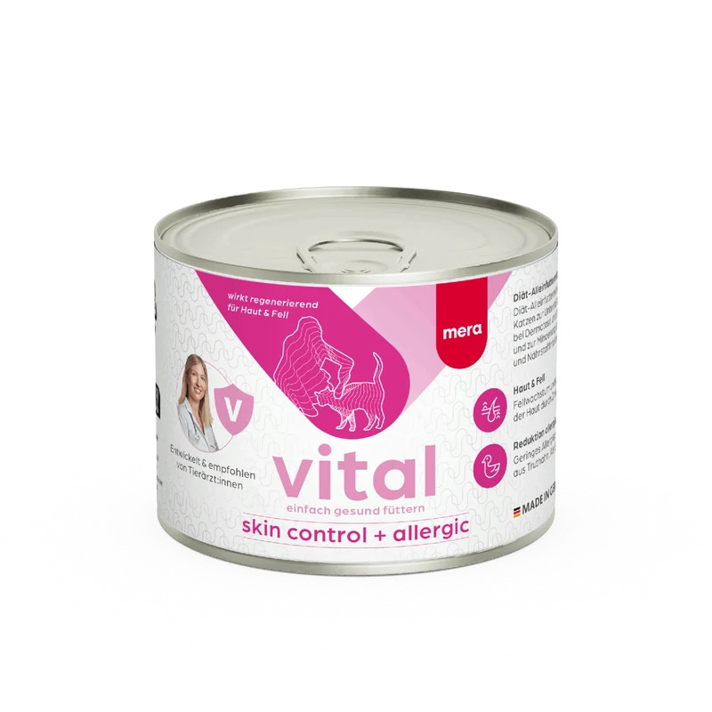 skin control + allergic Katze Nassfutter