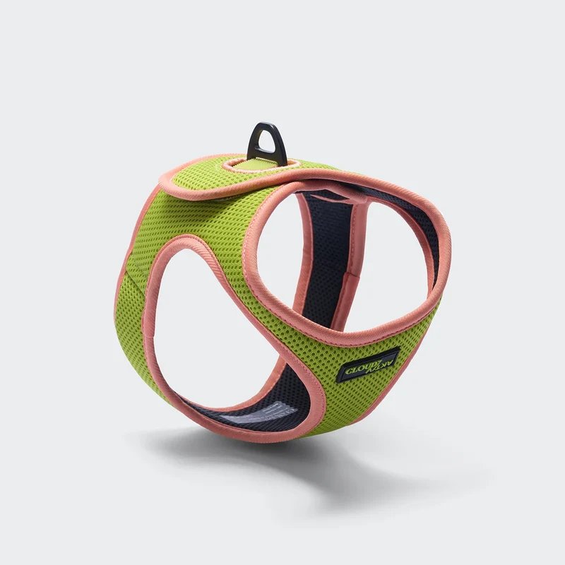 V-1 Westengeschirr AKTIV Air-Mesh Peach/Neon Green
