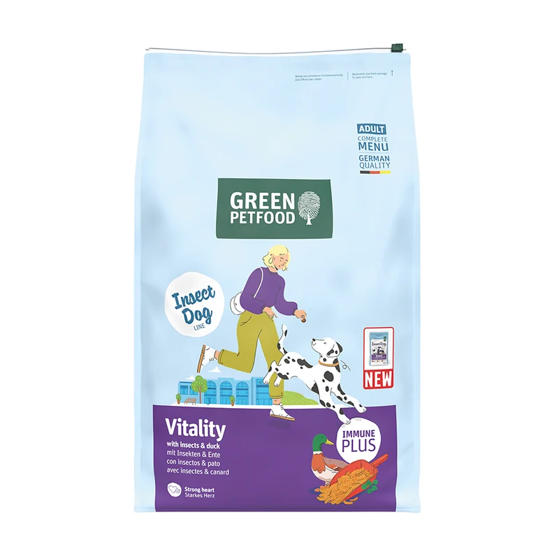Green Petfood Vitality mit Insekten 7,5kg