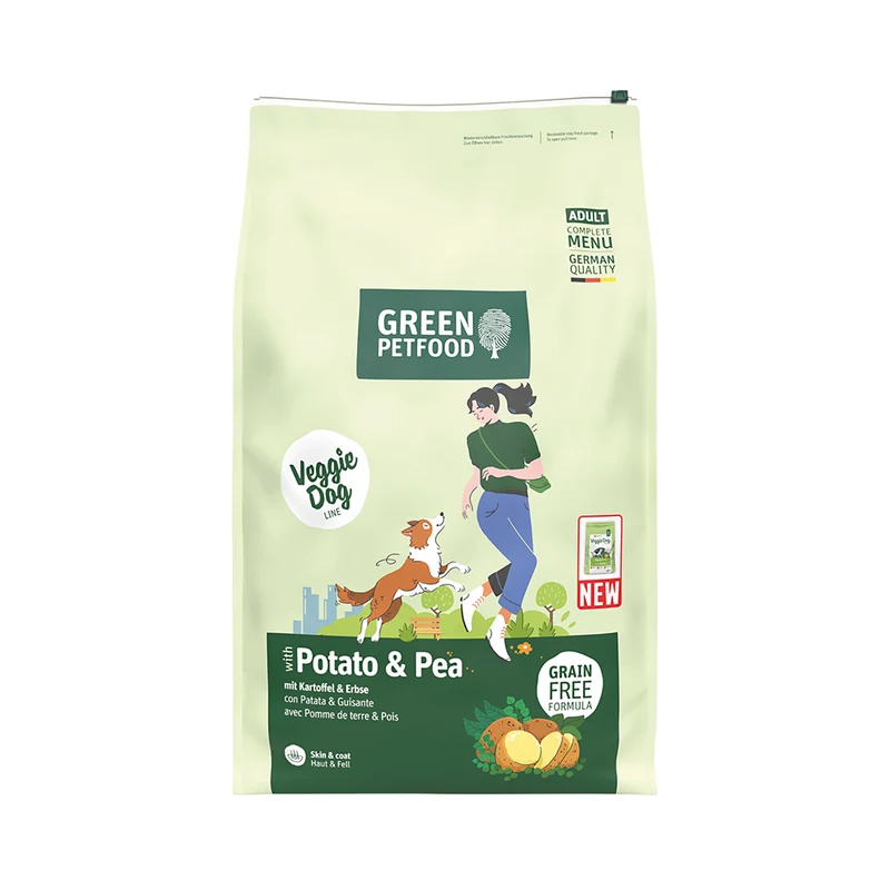 Green Petfood mit Kartoffel & Erbse 10kg