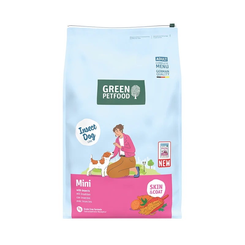 Green Petfood Mini mit Insekten 7,5kg