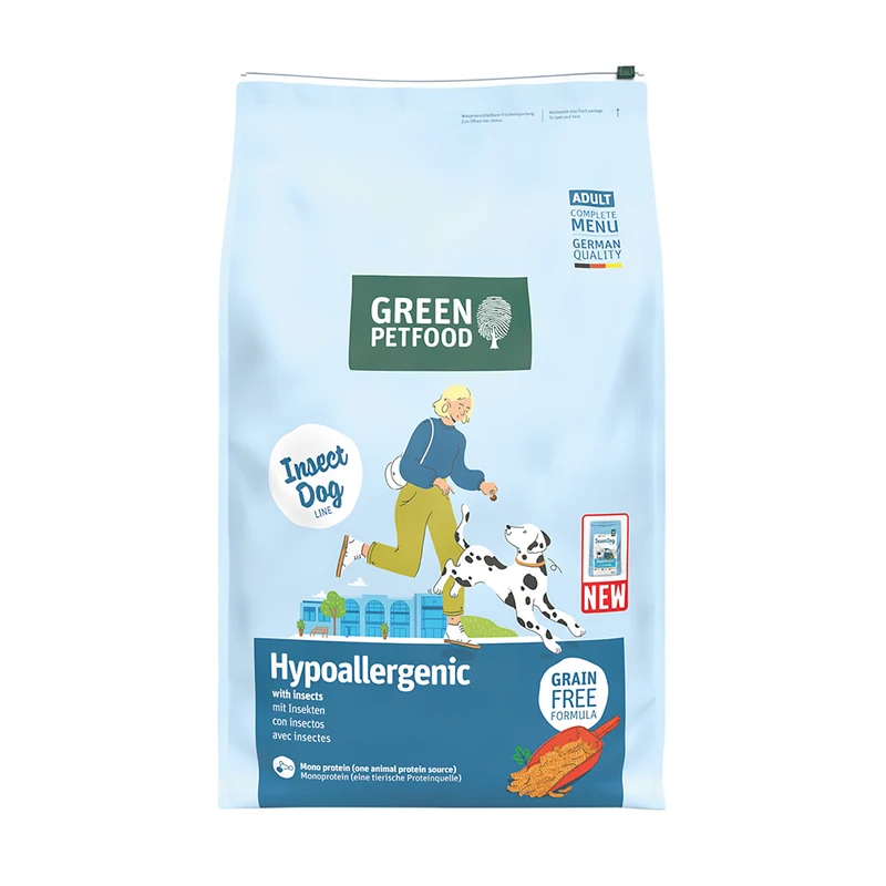 Green Petfood Hypoallergenic mit Insekten 10kg