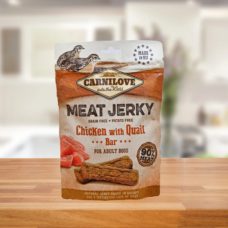 CARNILOVE Meat Jerky Chicken with Quail (Huhn mit Wachtel)