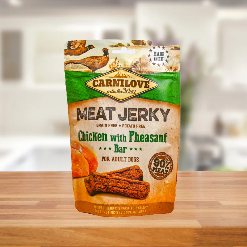 CARNILOVE Meat Jerky Chicken with Pheasant Bar