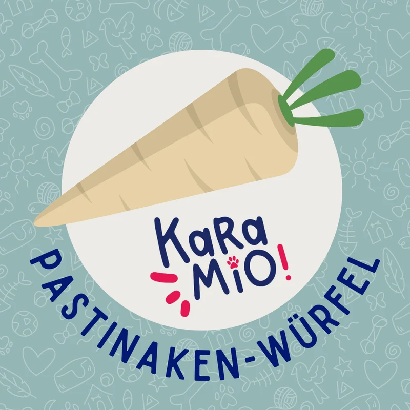 Karamio getrocknete Pastinaken-Würfel