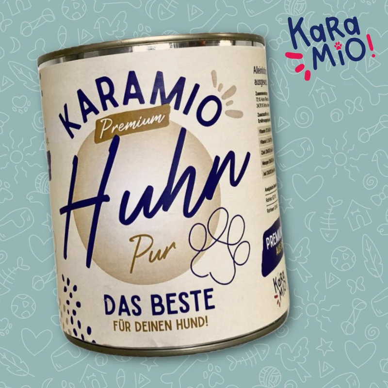 Premium Nassfutter Huhn Pur – 100% reines Hühnerfleisch | Karamio