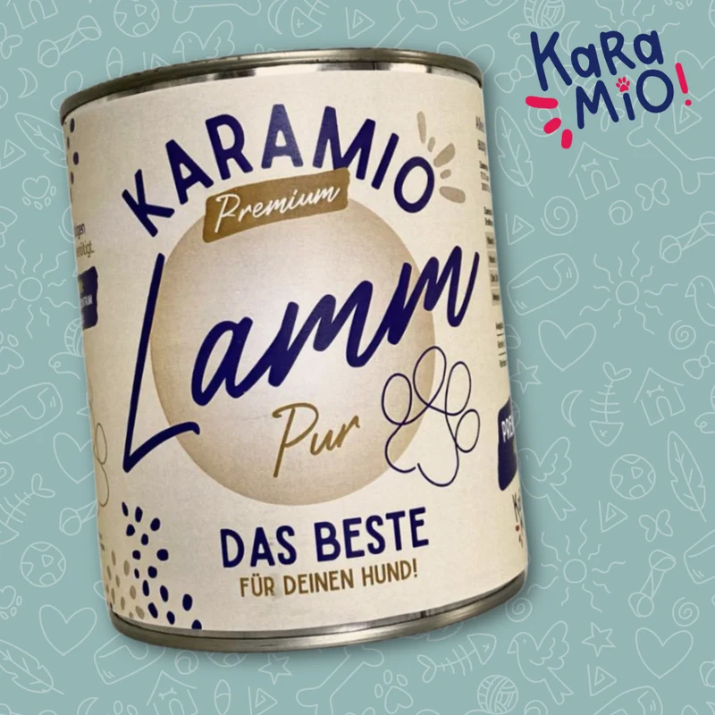 Premium Nassfutter Lamm Pur – 100% Lammfleisch