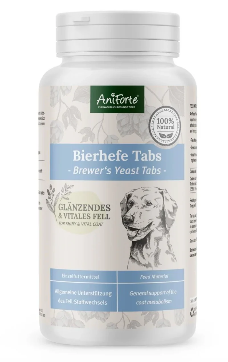 AniForte® Bierhefe Tabletten für Hunde – für Haut & Fell