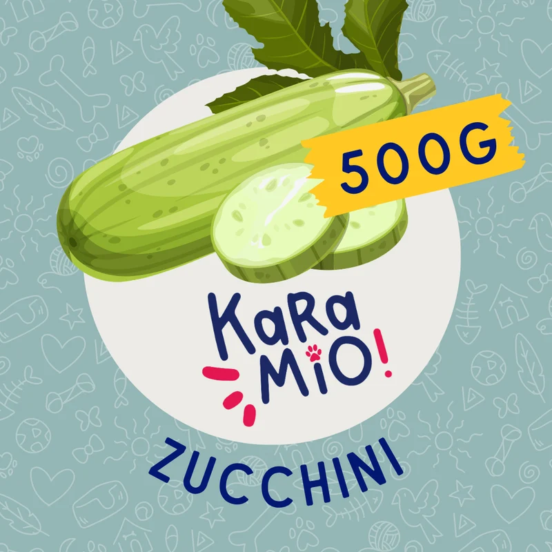 Karamio Zucchini für Hunde – 100 % naturbelassen, getrocknet