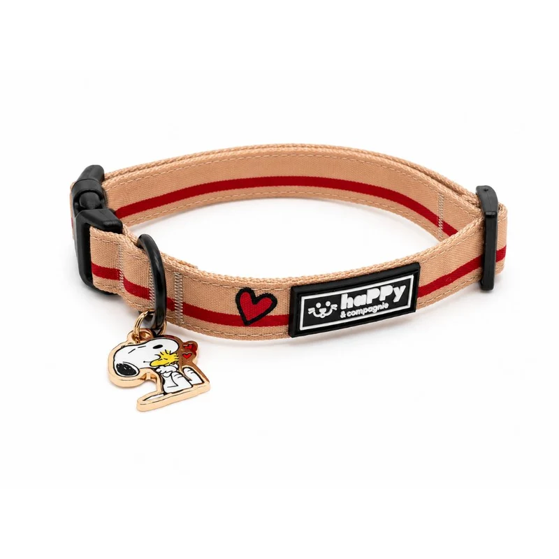 Hundehalsband Snoopy Beige