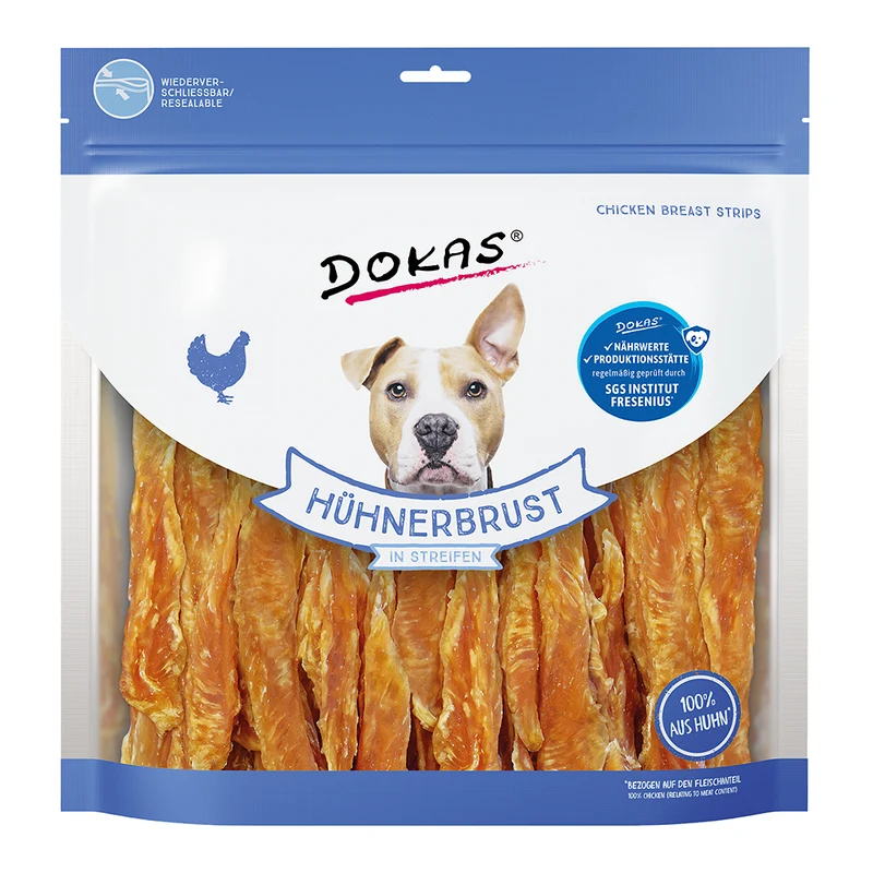 Dokas Hühnerbrust in Streifen