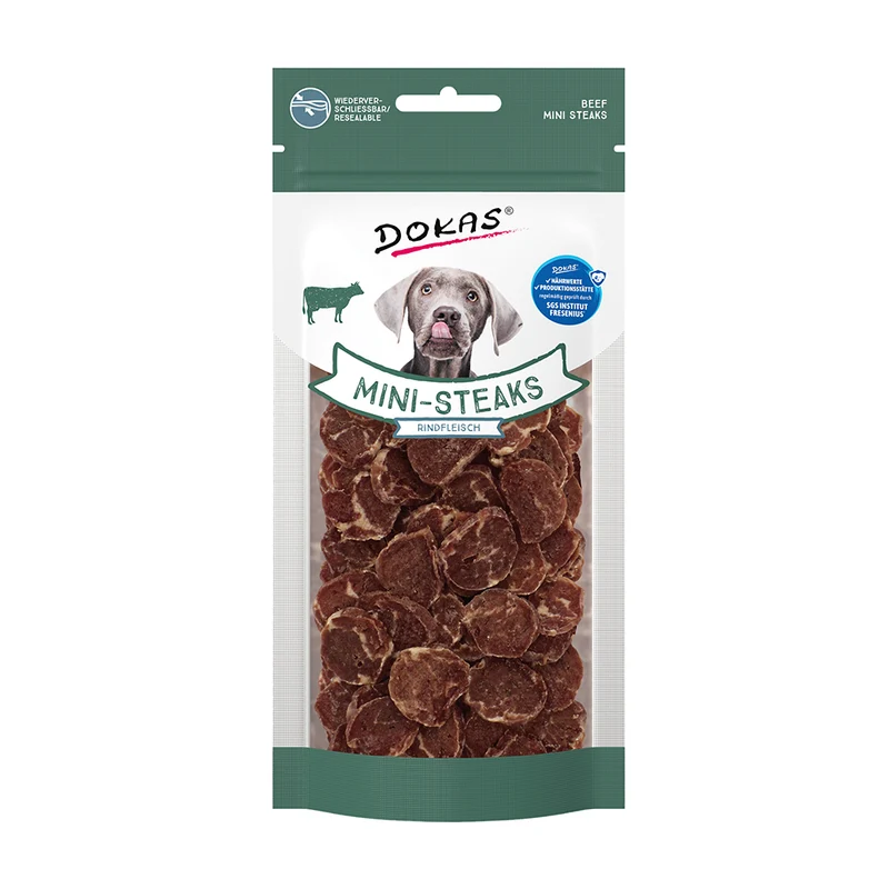 Dokas Mini-Steaks Rindfleisch 50g
