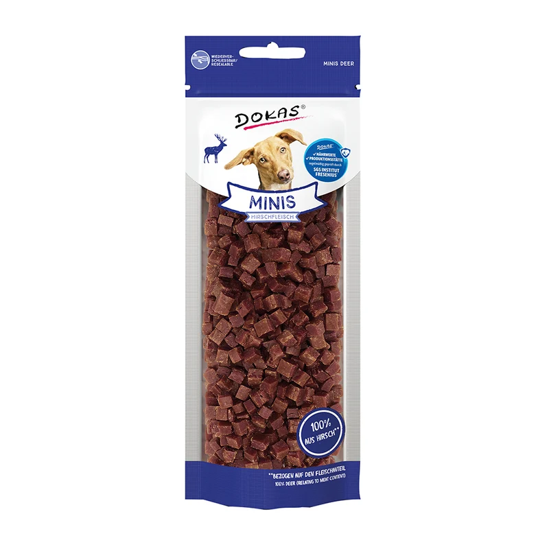 Dokas Minis Hirschfleisch 60g