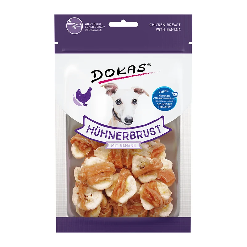Dokas Hühnerbrust mit Banane 70g