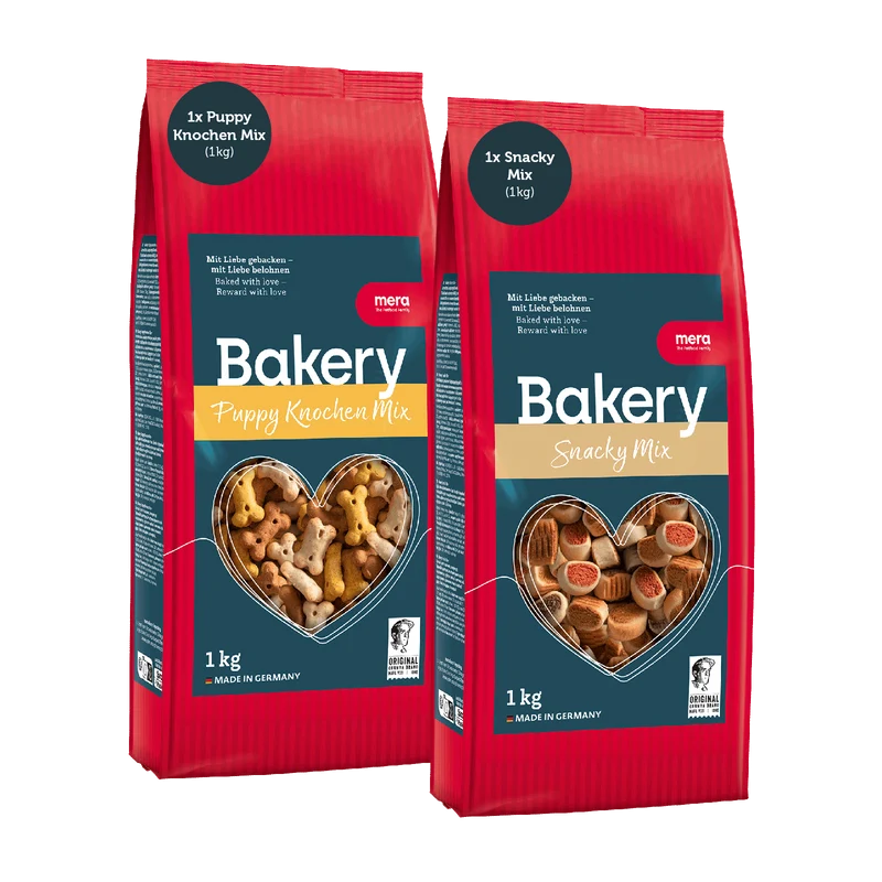 Snacky Mix & Puppy Knochen Mix - Bundle