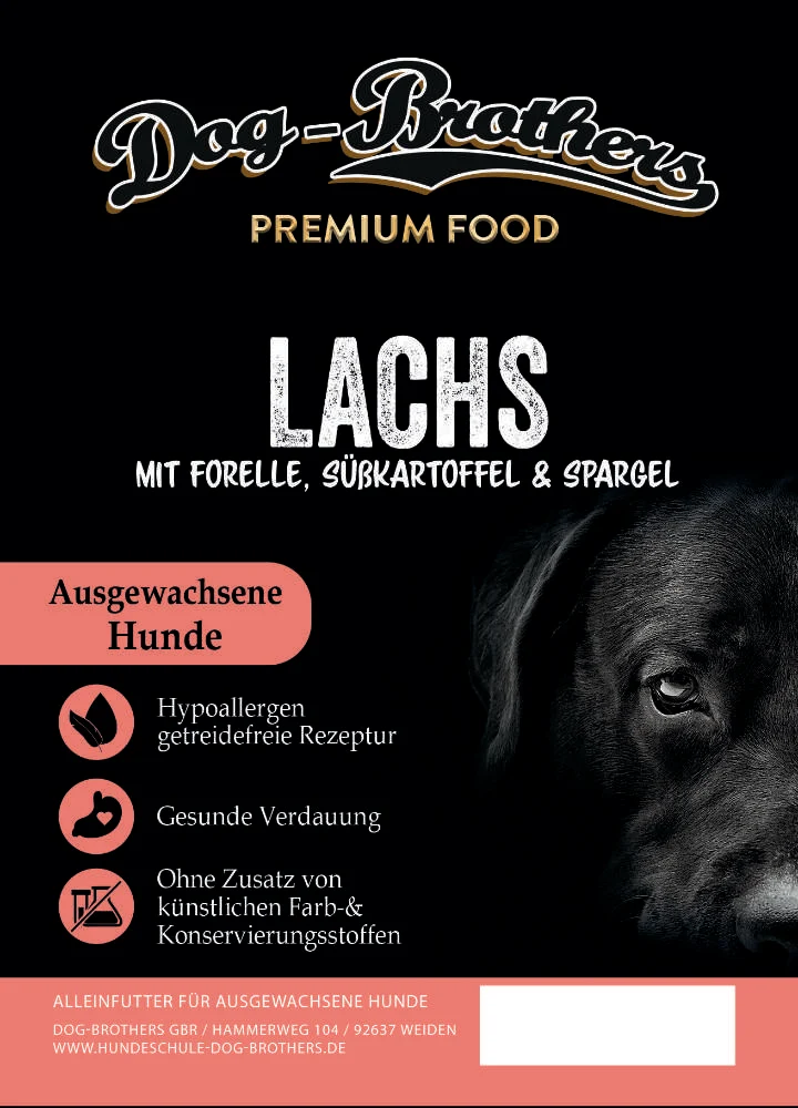 Lachs mit Forelle, Süßkartoffel & Spargel