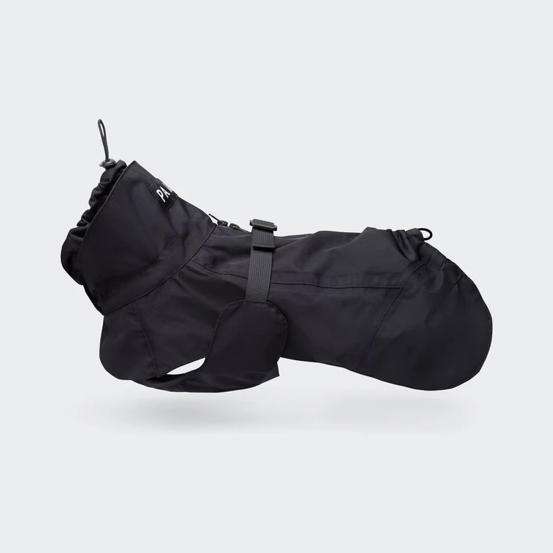Recovery Hunderegenmantel Black