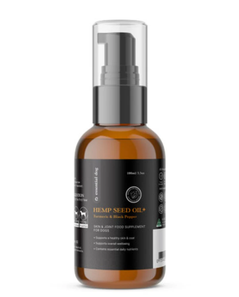 Raw Hemp Seed Oil for Dogs