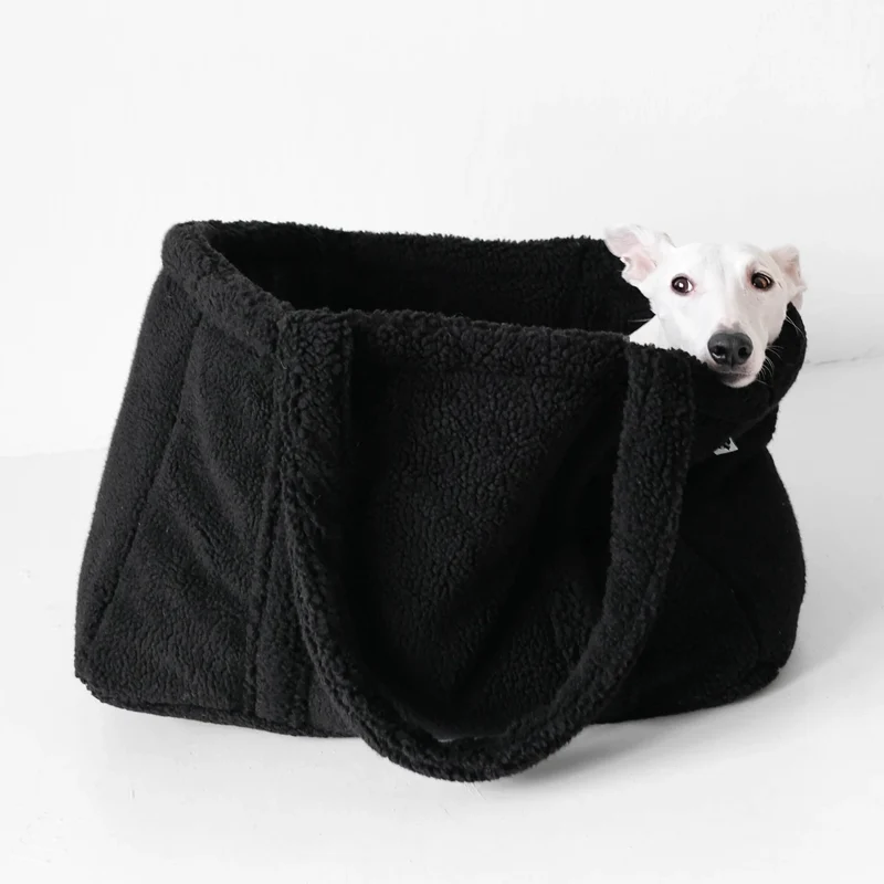 Hundetragetasche Teddy Shopper Black