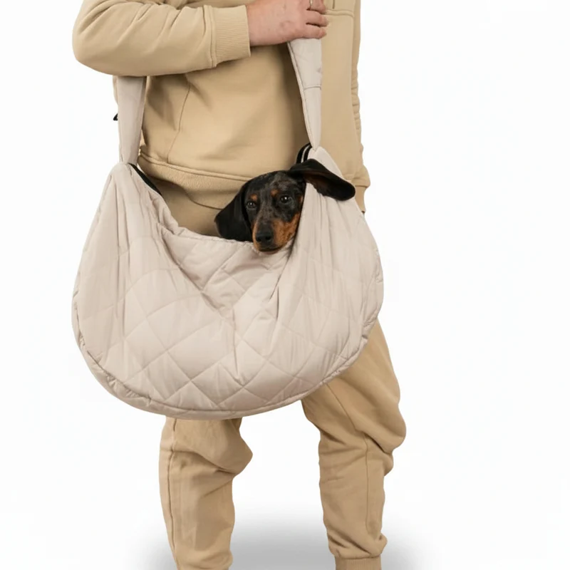 Hundetasche Sling Carrier Sandstone