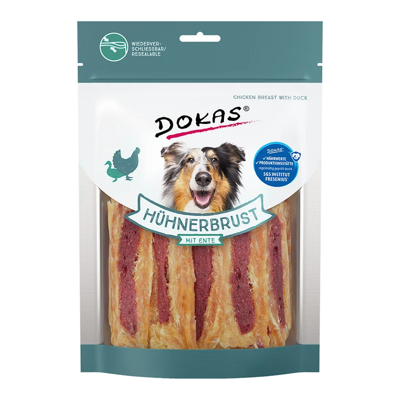 Dokas Hühnerbrust mit Ente 220g