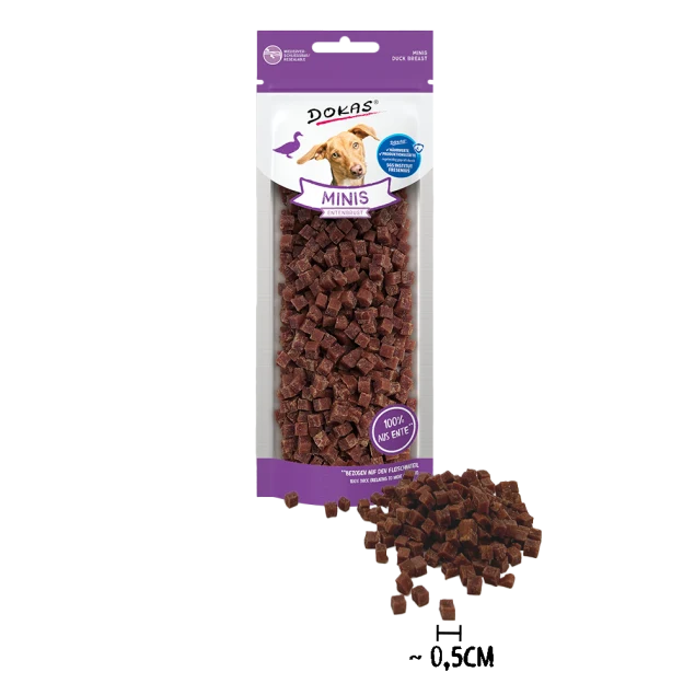 Dokas Minis mit Entenbrust
