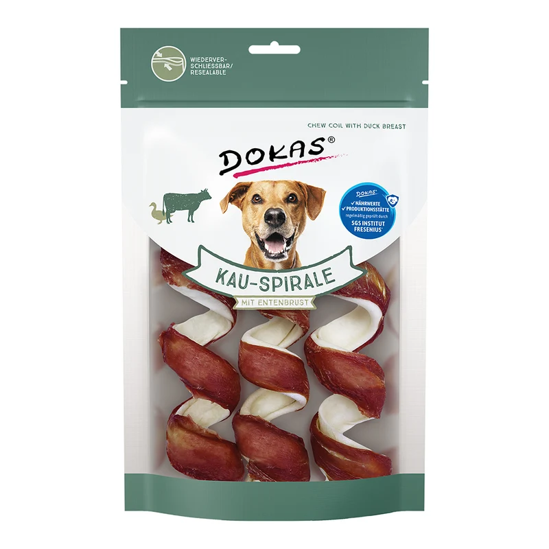 Dokas Kau-Spirale mit Entenbrust 110g