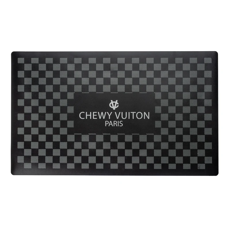 Napfunterlage Chewy Vuiton Black Checker