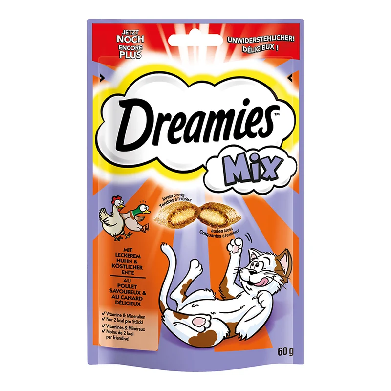 Dreamies Mix Huhn & Ente 60g