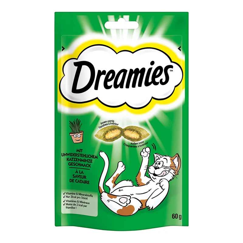 Dreamies mit Katzenminze