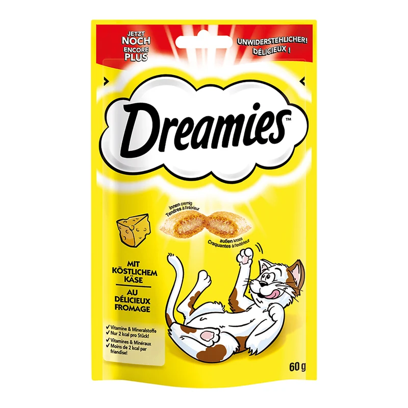 Dreamies mit Käse