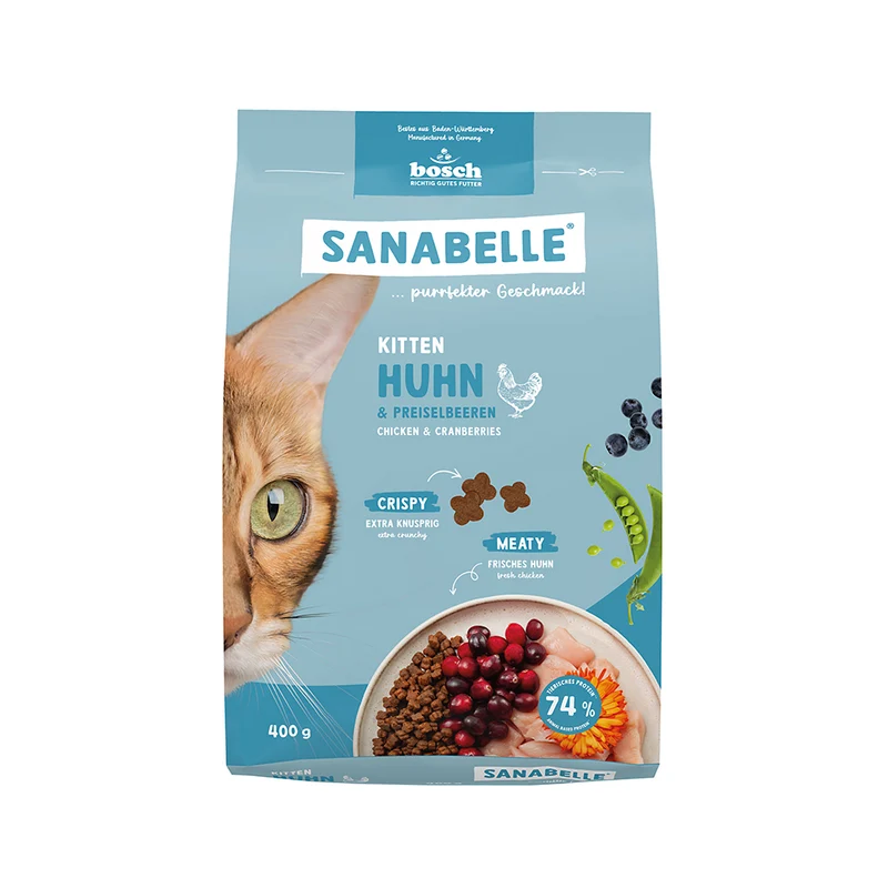 Sanabelle Kitten Huhn & Preiselbeeren