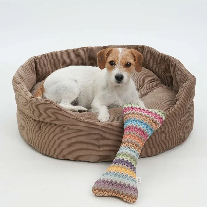 Hundekörbchen Chelsea Cord Toffee